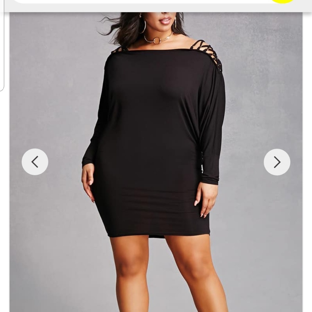 Forever 21+ Dolman Mini Dress NWT